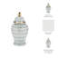 Pot à gingembre en porcelaine Batheaston avec accents dorés et design décoratif élégant-86741842