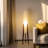 Walnut Rocket Tripod Floor Lamp