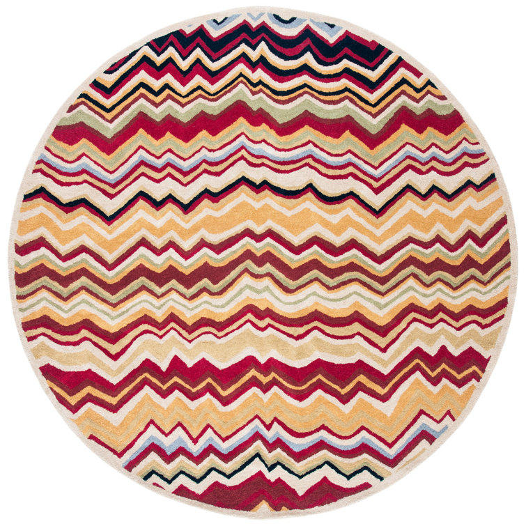 Tanner Hand Tufted Wool Abstract Rug