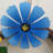 Outdoor Welcome Wreath - Rustic Willow & Metal Flowers Spring Decor - Weather-Resistant Floral Wreath Sign for Front Door, Wall, Garden