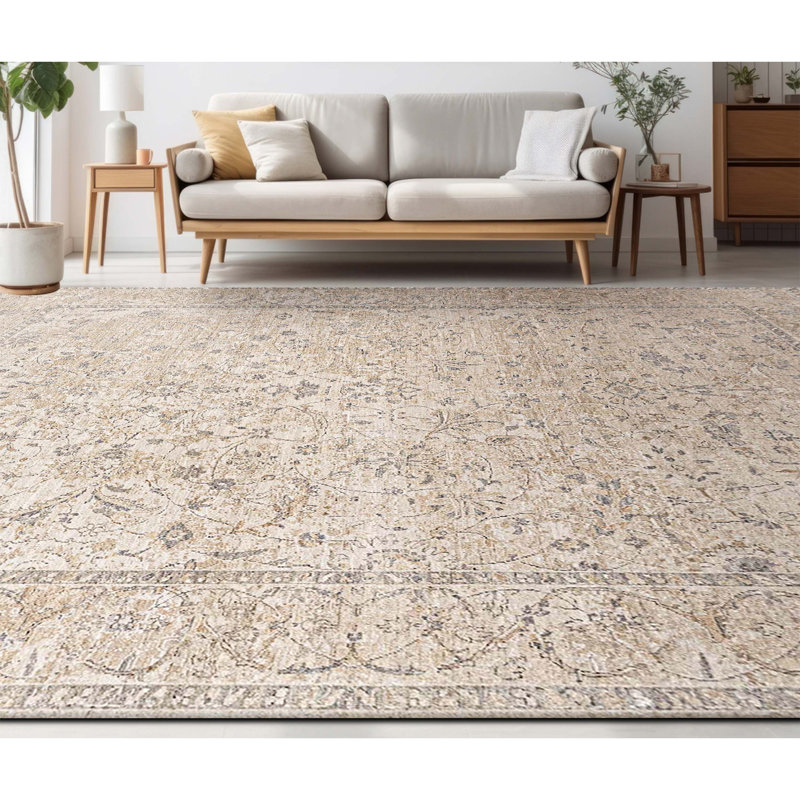 Tapis noué à la main, Rectangle de 5 pi x 8 pi