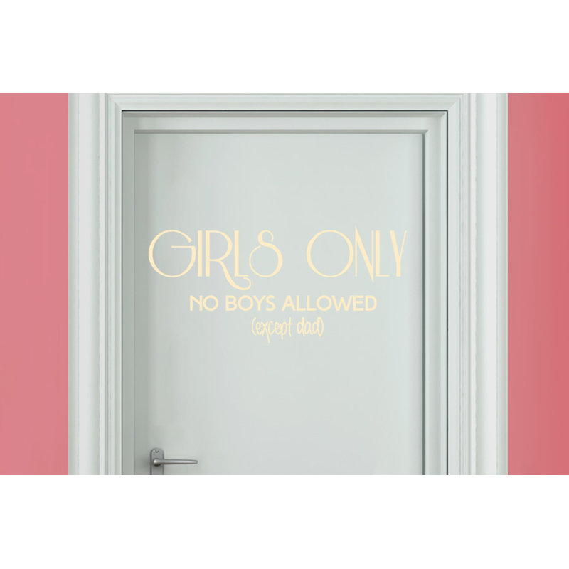 Non-Wall Damaging Wall Decal, Beige
