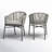Domenica Premium All-Weather Wicker Outdoor Dining Armchair with Cushion