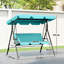 3 Person Porch Swing with Canopy
