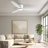 Jamarreon 42''/52'' Flush Mount Dimmable Ceiling Fan with LED Lights and Remote Control-1566889514