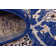 Tapis oriental bleu foncé Kelsch