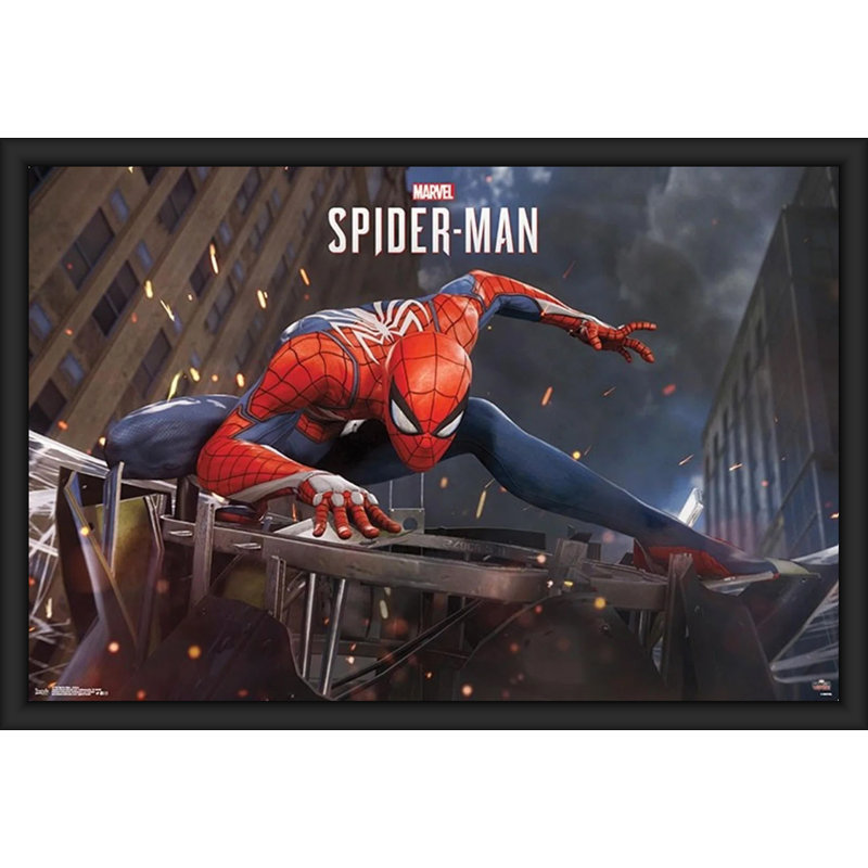 Spider - reproduction d'impression, H 24,75 po x l 36,5 po x P 1 po