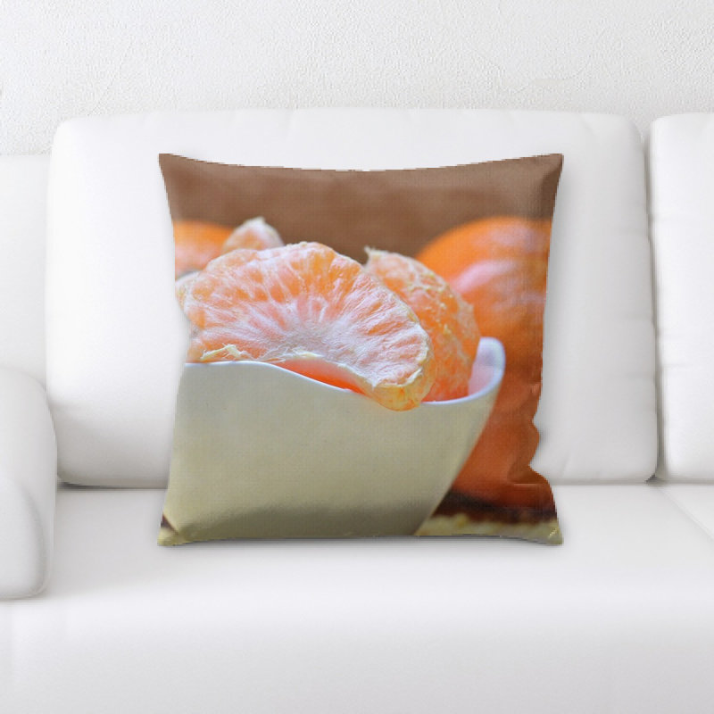Coussin tangerines