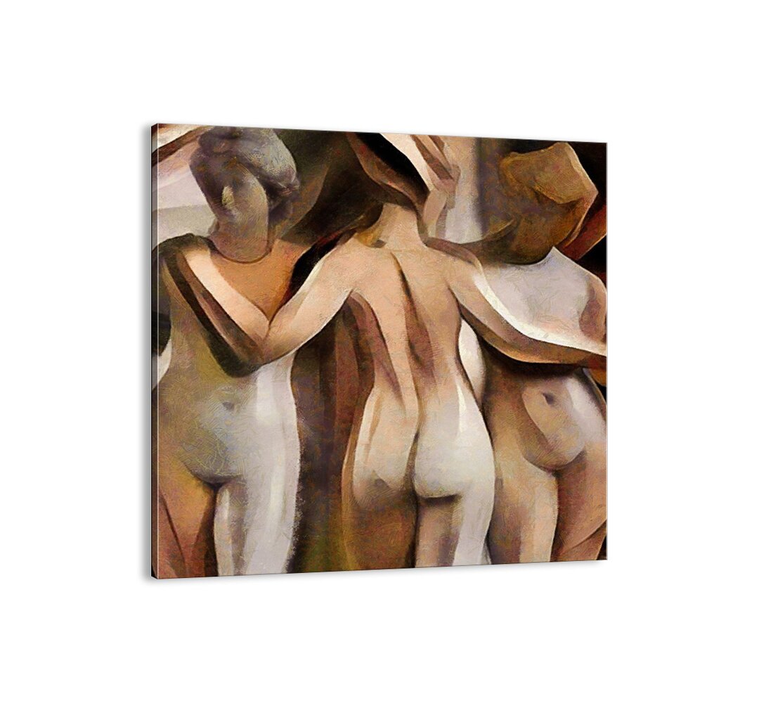 Leinwandbild - Gemälde „Three Graces 2.0”