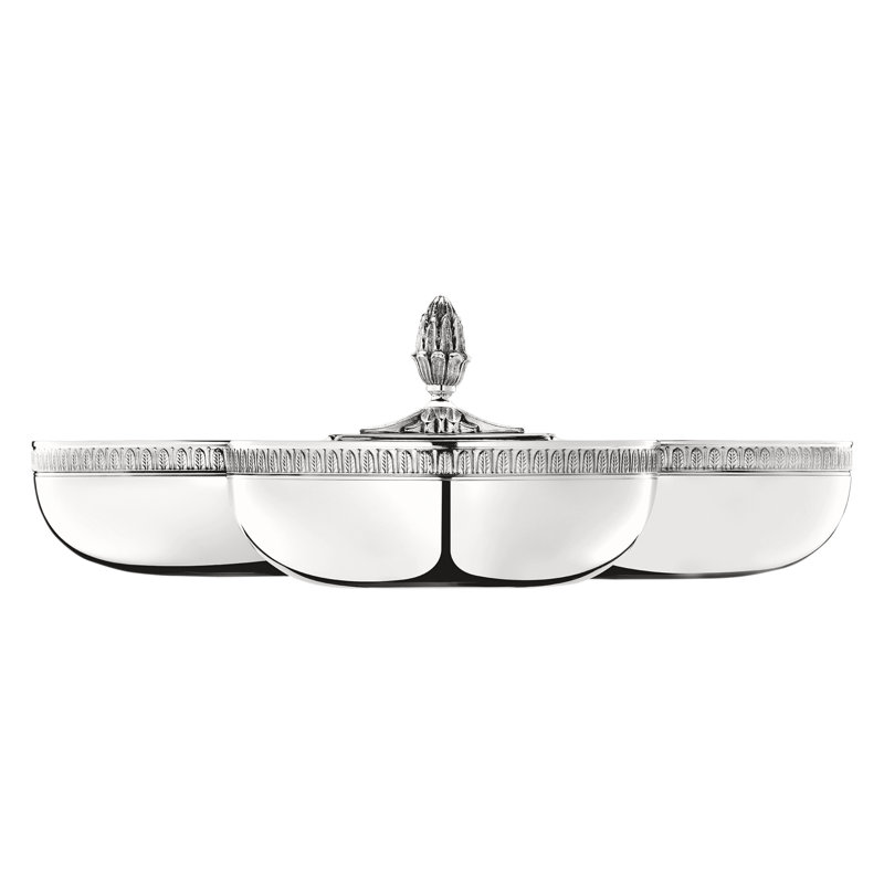 Malmaison Silver Plated Nut Bowl