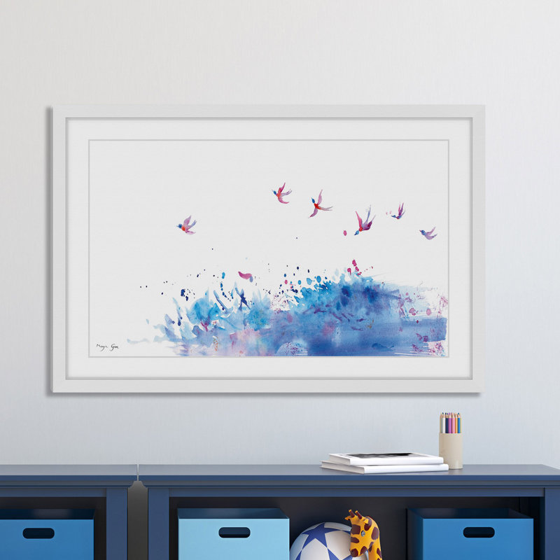 Maya Gur - Single Picture Frame Painting, 61cm H x 91cm W x 3.81cm D