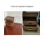 Modern Smart Lock Solid Wood Cedar Wood Three Draw Nightstand
