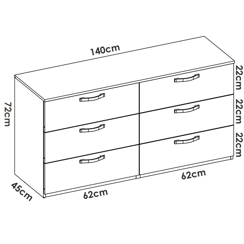 Delf Rectangle Chest Accent Chest