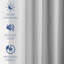 Landolfo Textured Grid 100% Blackout Grommet Curtain Pair (2 panels)-1295499230-1295499234