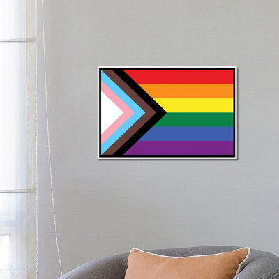" Progress Pride Flag " by 5by5collective