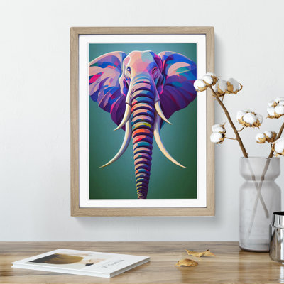 Splendid Elephant - Framed Print
