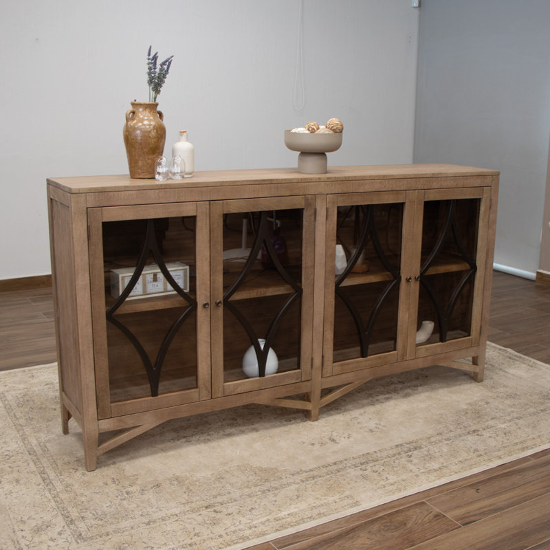 Kaytlynne 80'' Solid Wood Sideboard