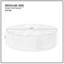 Table basse cylindrique moderne 35,43 "-475639973