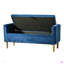 Banc de rangement avec repose-pieds 48 po-1264233990