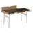 Techni Mobili Compact Computer Desk With Multiple Storage, Cable Management, And Spacious Work Surface For Modern Offices