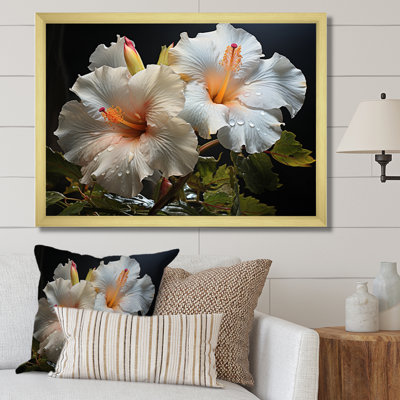 Hibiscus Field - Floral Canvas Prints