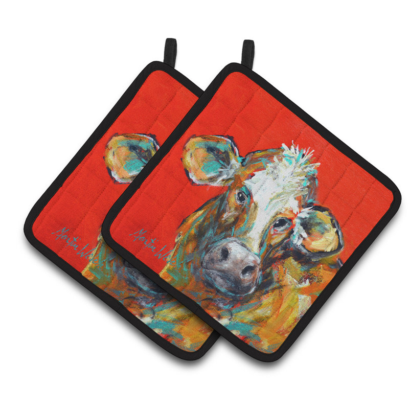 Caroline's Treasures Cotton Potholder Set