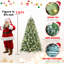 Arbre de Noël 7,5 pi avec 450 lumières DEL blanc chaud-233068785