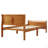 Wood Platform Bed Twin Bed Frame Mattress Foundation Sleigh Bed With Headboard/Footboard/Wood Slat Support-1459446499