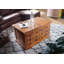 Oxford Solid Wood Block Coffee Table with Storage-90615101-90615102