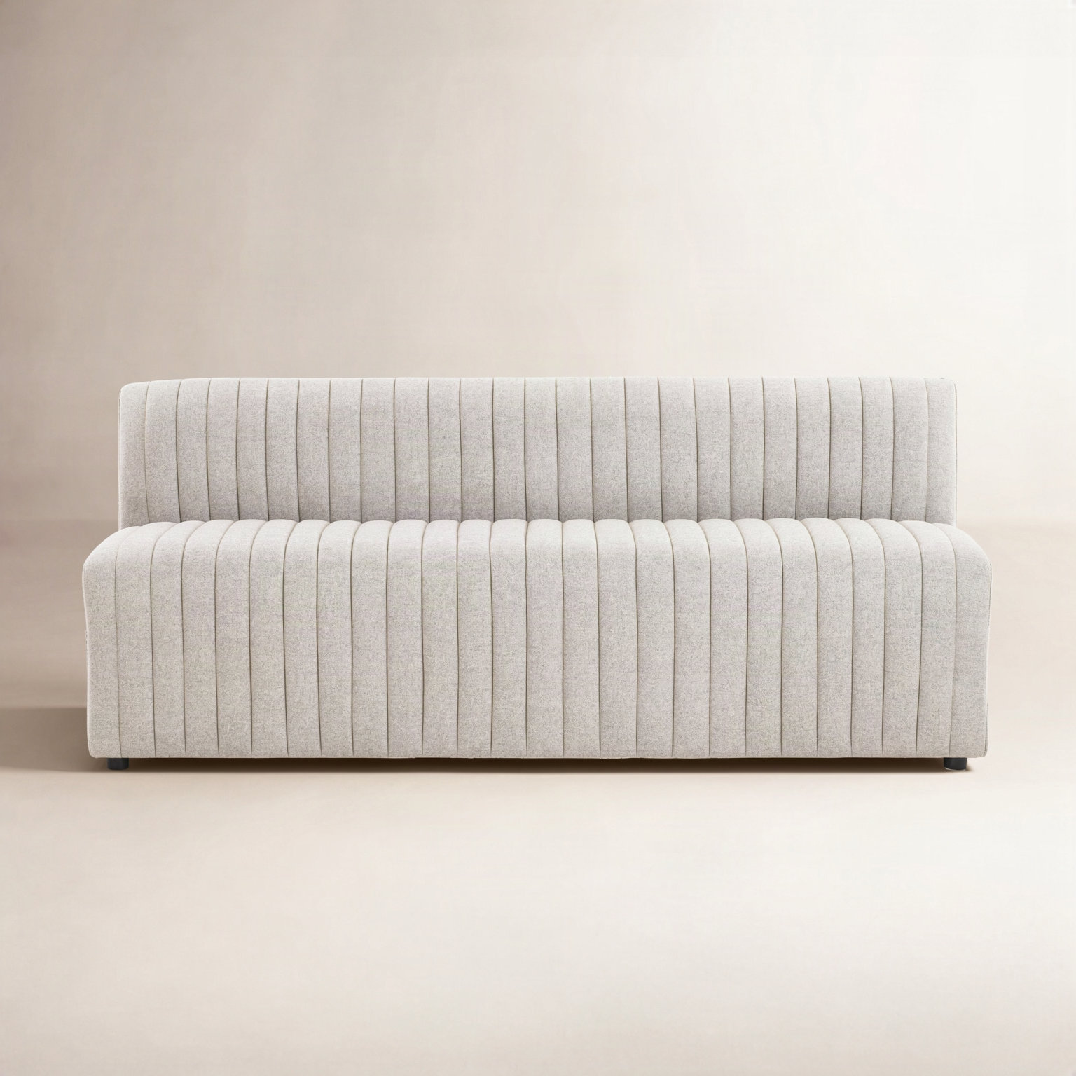 Brandt Bench, 31.5" H x 72" W x 28" D, Orly Natural Polyester