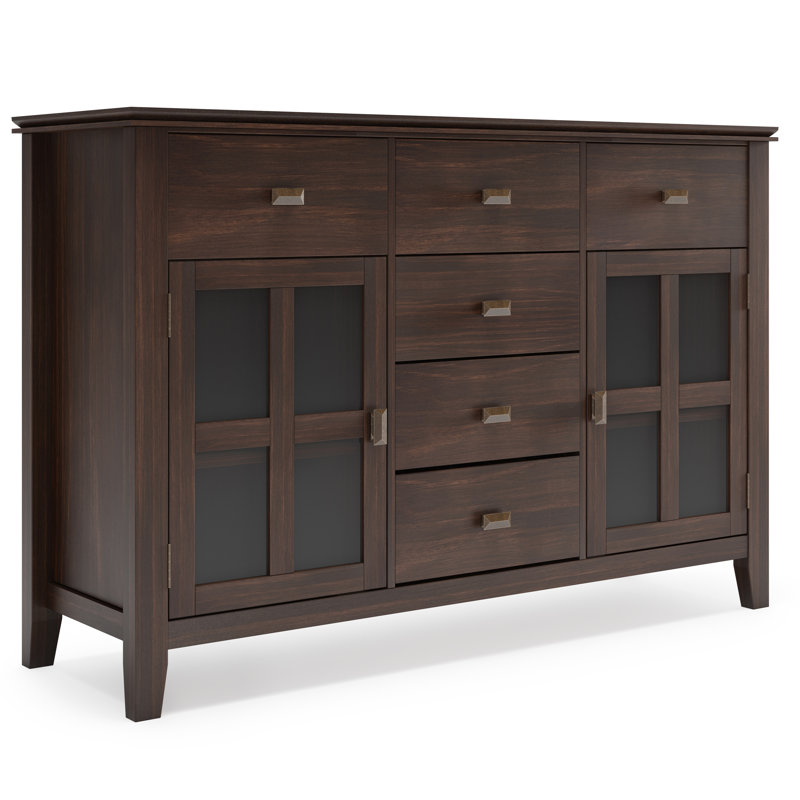 Buffet Artisan, Marron foncé