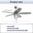 52-Inch Cement Grey Ceiling Fan With E26 Light,Glass Lampshade,5 Plywood Blades,Noiseless DC Motor,6 Wind Speed