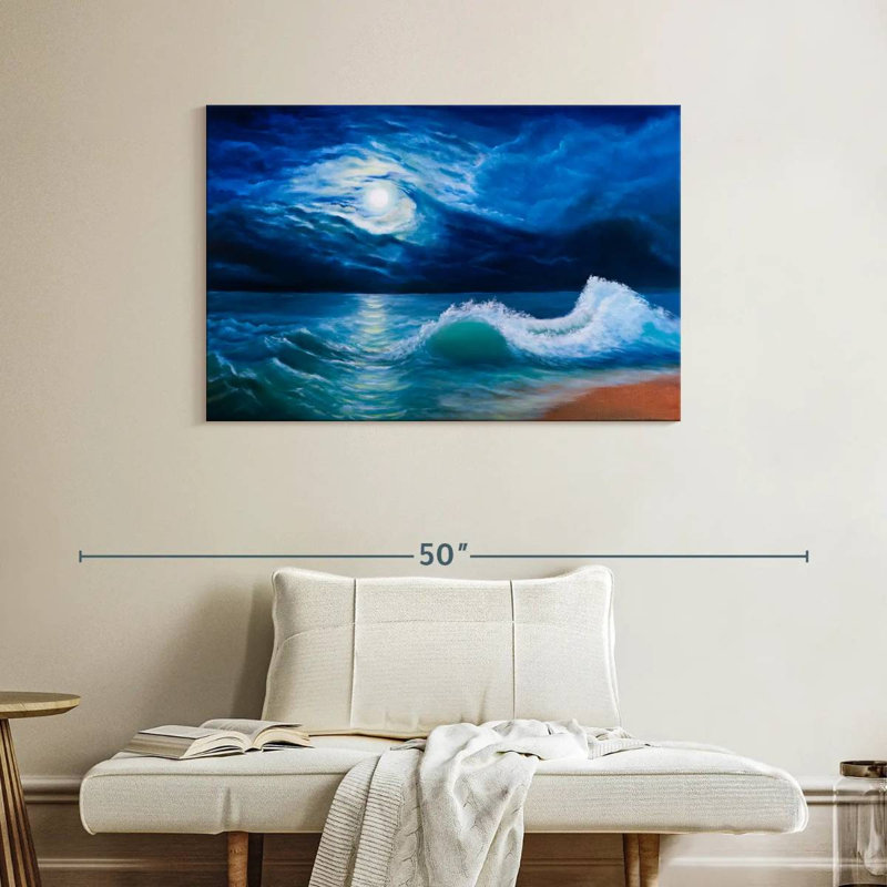 Gillard Blue Moon, 26" H x 39" W
