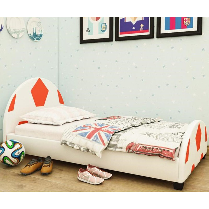 Wasser 90 X 190cm Standard, Orange/White