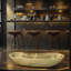 Centre de table en onyx blanc
