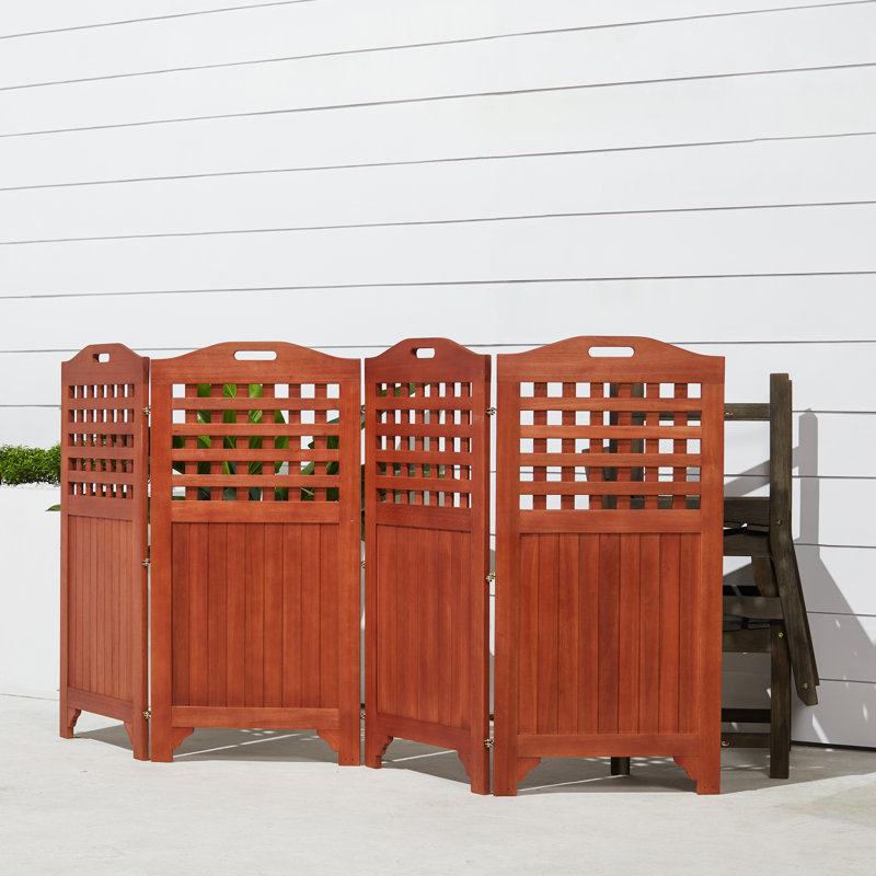Panneau de clôture en bois H 46 po x l 1 po