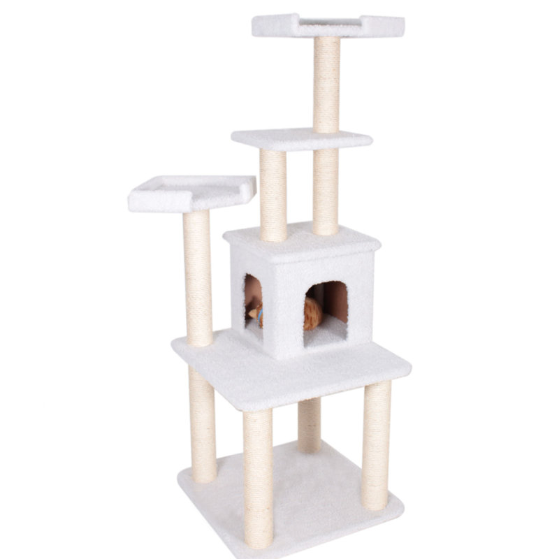 Arbre à chat 64" bungalow sherpa