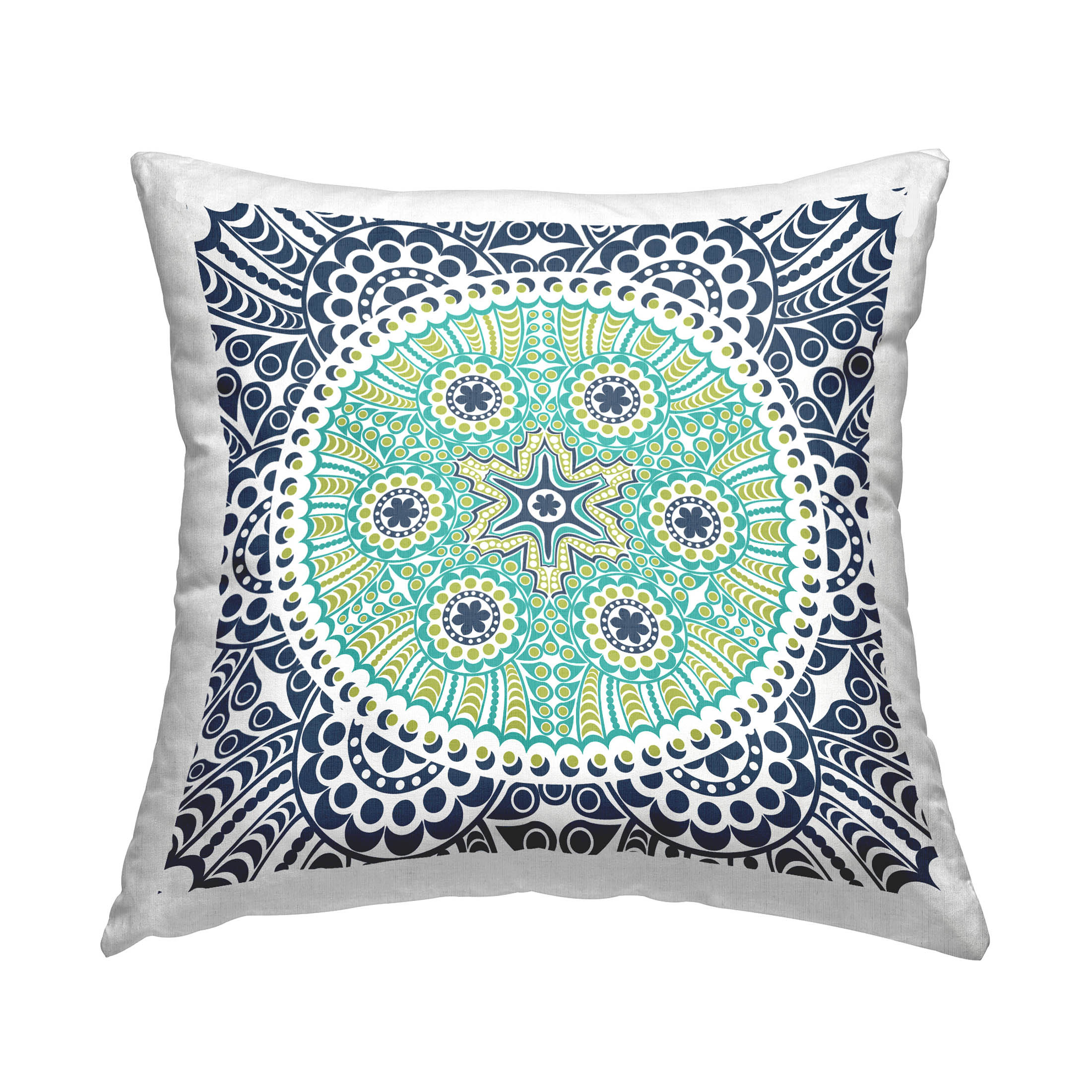 No Decorative Addition Polyester Throw Pillow