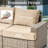 Outdoor Furniture 7 Pieces Set With Ottoman-657412693
