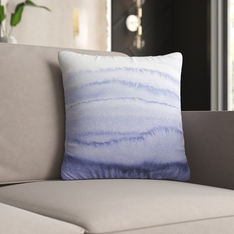 Housse de coussin d'extérieur carré Monika Strigel, 18 po x 18 po, Quartz rose