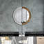 Huldar Glass Flat Wall Mirror