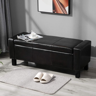 Vikki Upholstered Bench with Cabinet