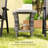 Side Table,Wicker Outdoor Coffee Table