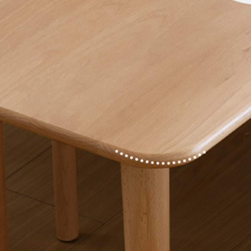 Pavani Beech Home Dining Table Set, 29.5"H x 59.1"L x 31.5"W