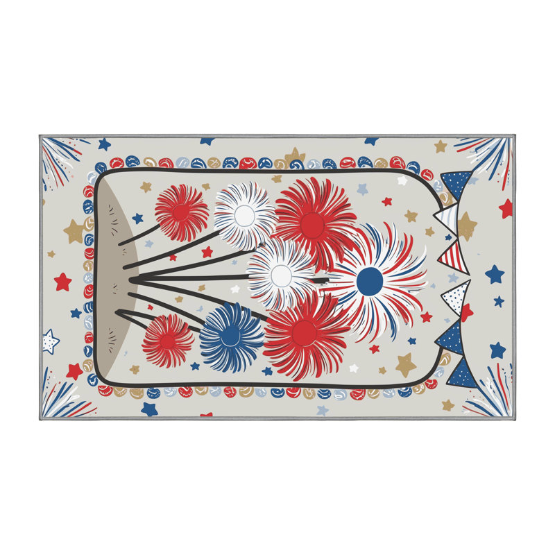 Tapis d'été Holiday The Aisle®, Rectangle 4pi x 6 pi