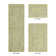 Annerose Premium 100% Cotton 2370 GSM 3-Piece Bath Rug Set, Ultra Soft, Super Absorbent, Reversible Tufted Weave Bathroom Mats, Machine Washable, OEKO-TEX® Certified Bath Rugs for Bathroom, Shower & Tub