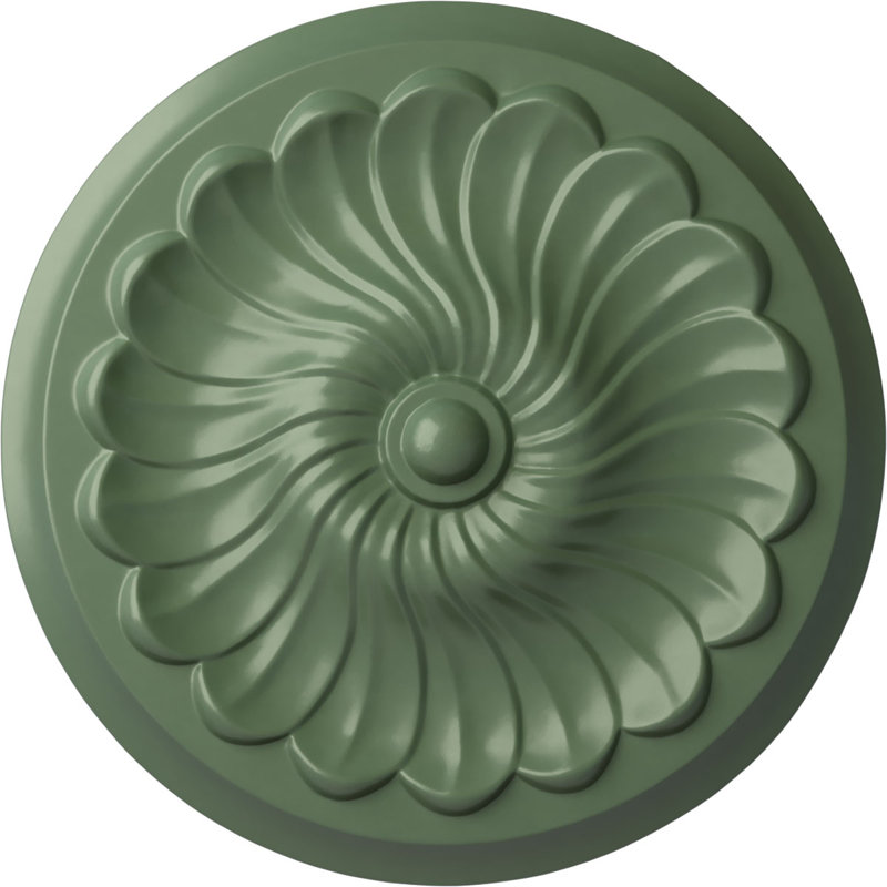 Médaillon de plafond en spirale Endurathane, Vert athénien