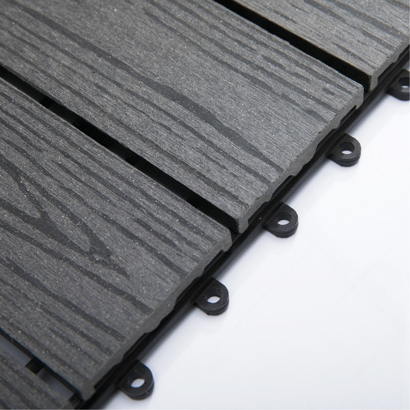 Carreaux de terrasse à emboîtement Outsunny