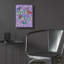 «Wild, Free And Mauve» par Hello Angel, art mural en verre acrylique-871321414