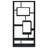 10-Shelf Open Back Bookcase-107384064-107384063